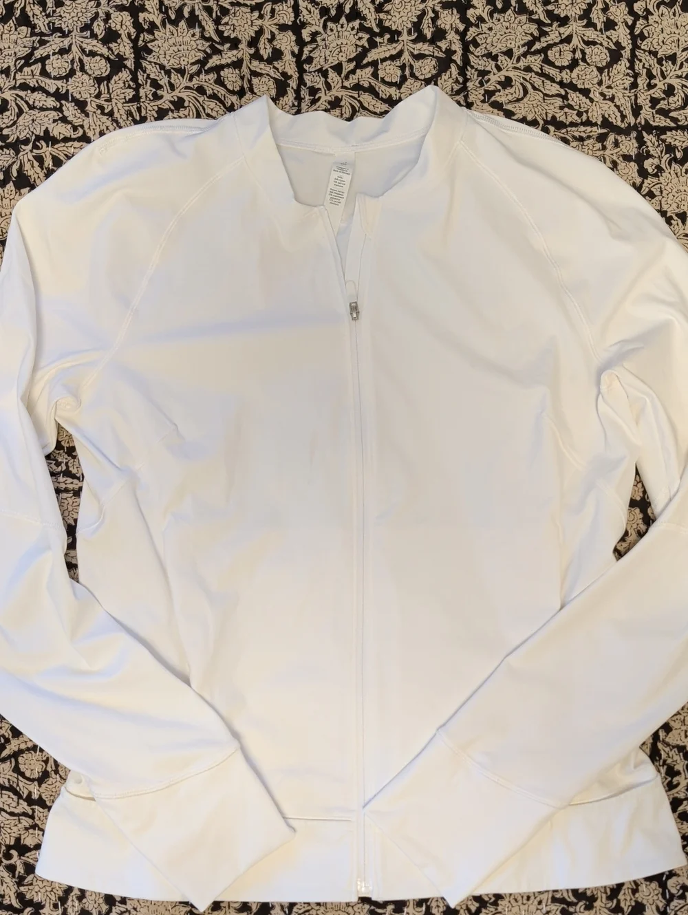 Lululemon White Full-Zip Women's Jacket